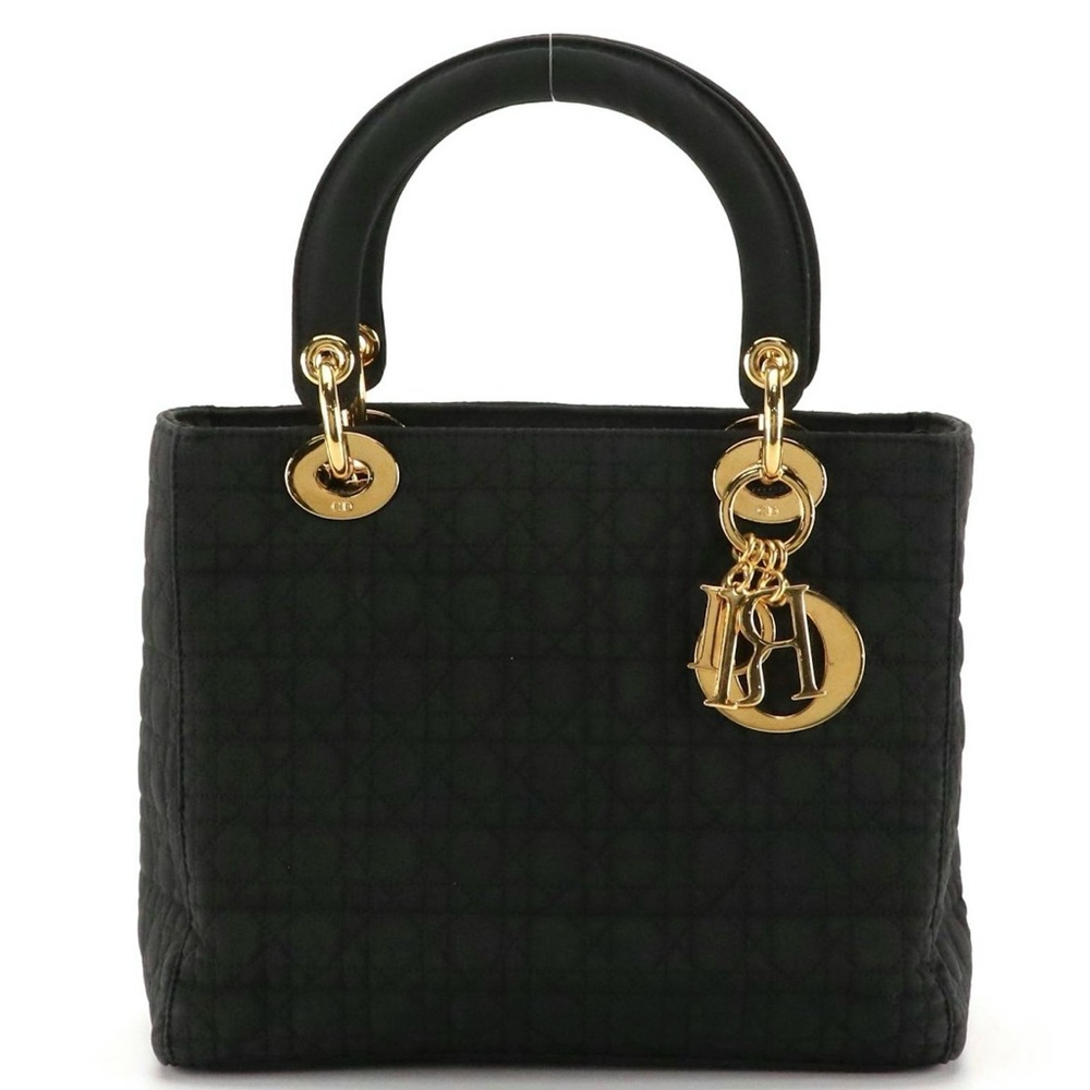 AUTHENTIC Lady Dior Cannage Quilted Nylon